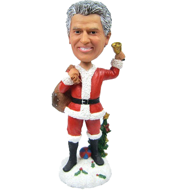 Personalized Christmas Bobblehead for Man