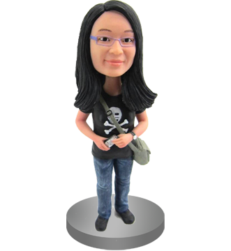 Customized Citizen Journalist Bobble Head