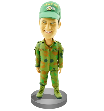 Custom Air Force Bobble Head