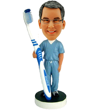 Personalized Dentist Bobble Head
