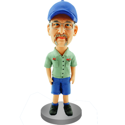 Custom Bobblehead for Factory Worker