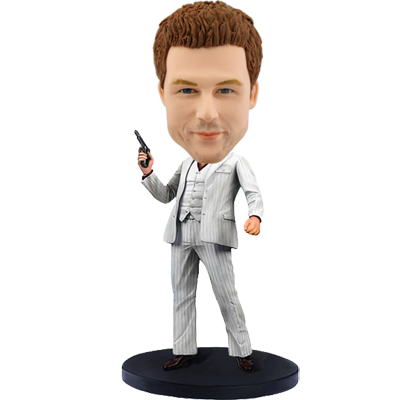 Personalized Hitman Bobblehead