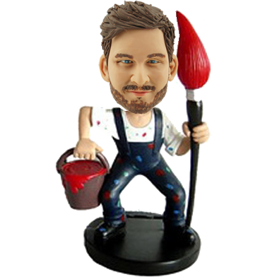 Customized Painter Bobblehead