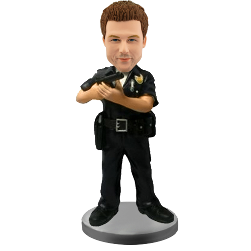 Custom Bobble Head for Policeman