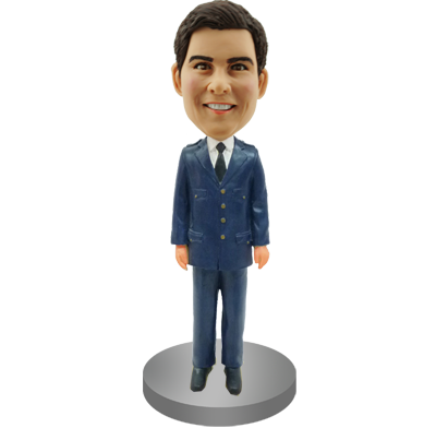 Personalized Airline Pilot Bobble Head