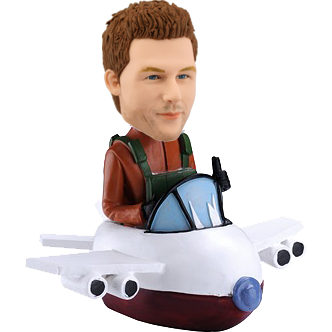Bobble Head of Pilot