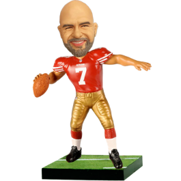 49ers Football Buddy Personalized Bobblehead