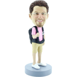 Backpacker Bobblehead