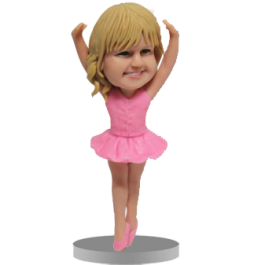 Ballet Dancer Custom Bobble Head