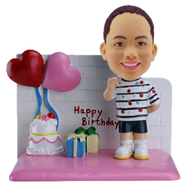 Boy Birthday Custom Bobblehead