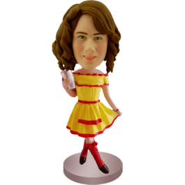 Broke Girls Style Custom Bobble
