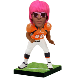 Broncos Football Buddy Custom Bobblehead