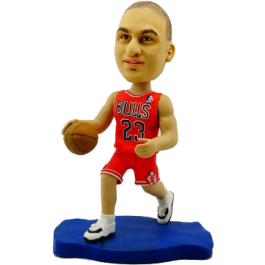 Chicago Basketball Player Custom Bobblehead