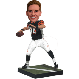 Cincinnati Football Fan Personalized Bobblehead