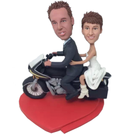 Couple on Motorbike