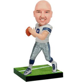 Cowboys Football Fan Custom Bobblehead