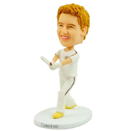 Cricket Boy Custom Bobblehead