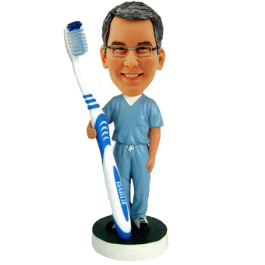 Personalized Dentist Bobble Head