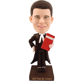 Custom Bobblehead for Attorney
