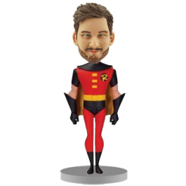 Personalized Robin Bobble head