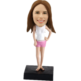Custom bobblehead Beach bikini