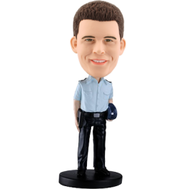 Custom Bobblehead Policeman