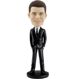 Custom Bobblehead Smart Man