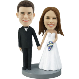Custom Bride and groom Bobble head