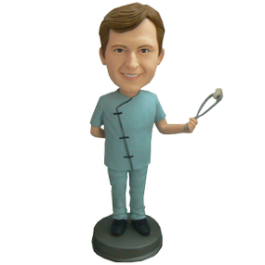 Custom Dentist Bobblehead