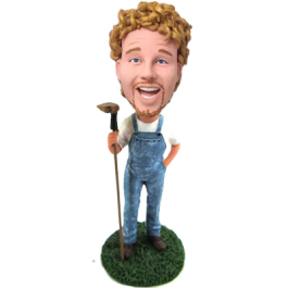 Custom Farmer Bobblehead