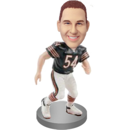 Custom Football Fan Bobble Head
