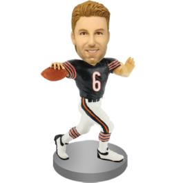 Custom Football Player Bobble