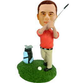 Custom Golfer Bobblehead