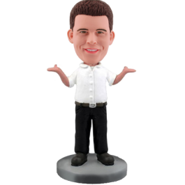 Custom Humorous Business Man Bobble Head