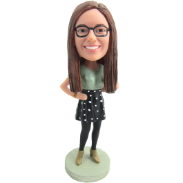 Custom Lovley Girl Bobble Head
