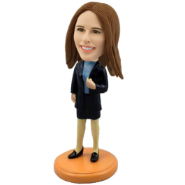 Custom Sexy Office Lady Bobble head