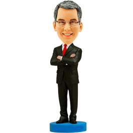 Custom Smart Man Bobblehead
