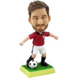 Custom Soccer Player Bobblehead