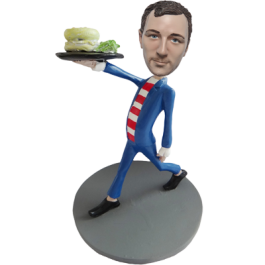 Custom Waiter Bobblehead