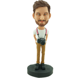 Customised Photographer Bobblehead