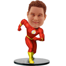 Personalized Flash Bobble Head