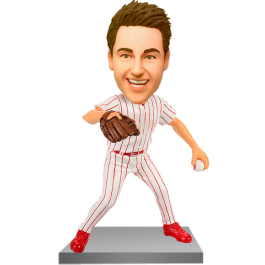 Customized Baseball Picther Bobble Head