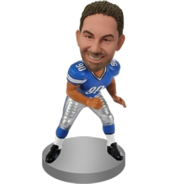 Customized Football Bobble Head