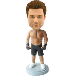 Customized Kickboxing bobblehead