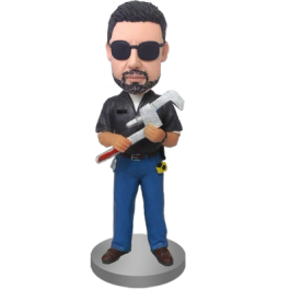 Customized Mechanic Bobblehead