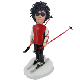 Customized Skiing Buddy Bobblehead