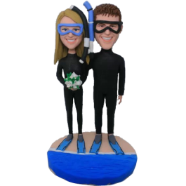 Diving Wedding