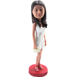 Fashion Girl Personalized Bobble Head