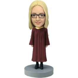 Female Graduate Custom Bobblehead