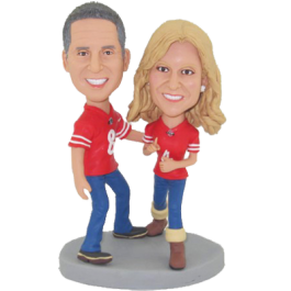 Football Fans Couple 